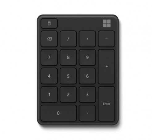 Teclado Numérico Inalámbrico (Bluetooth), Color Negro, MICROSOFT 23O-00014