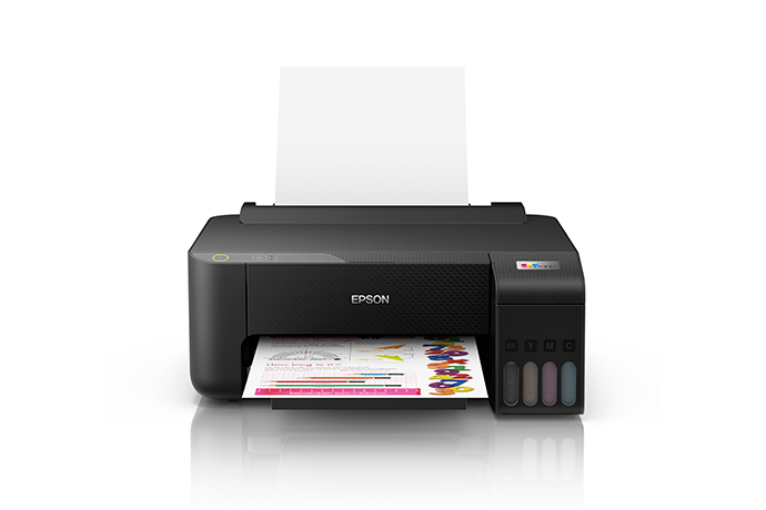 Impresora a Colores Sistema EcoTank L1210, Alámbrica (USB), Solo Imprime, Inyección de tinta Heat-Free, EPSON C11CJ70301