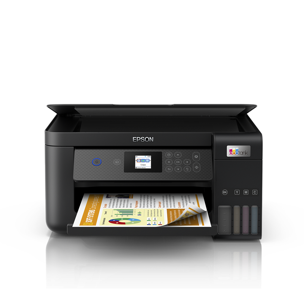 Impresora Multifuncional a Colores Sistema EcoTank L4260, Inalámbrica (Wi-Fi), Copia/Imprime/Escanea, Inyección de Tinta Heat-Free, EPSON C11CJ63301