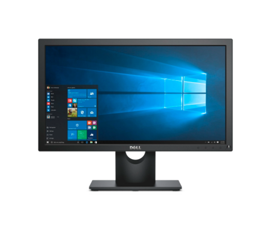 Monitor LED E2016HV, 19.5", Resolución 1600 x 900, 60Hz, VGA, Color Negro, DELL 210-AGLU