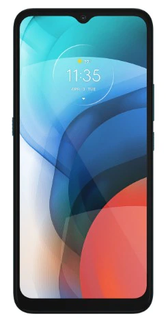Smartphone Moto E7, CPU MediaTek Helio G25, RAM 2GB, Almacenamiento 32GB, LED Multi Touch 6.5" HD+, BT, Wi-Fi, 4G, Cámaras Principales 48MP / 5MP, Android 10, Color Azul, MOTOROLA MOTOE732/2-A
