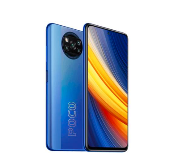 Smartphone Poco X3 Pro, CPU Snapdragon 860, RAM 6GB, ROM 128GB, LED Multi Touch 6.67" FHD+, BT 5.0, Wi-Fi, 4G, Cámara Ppal 48MP, Android 11, Color Azul, XIAOMI POCOX3PRO6/128A