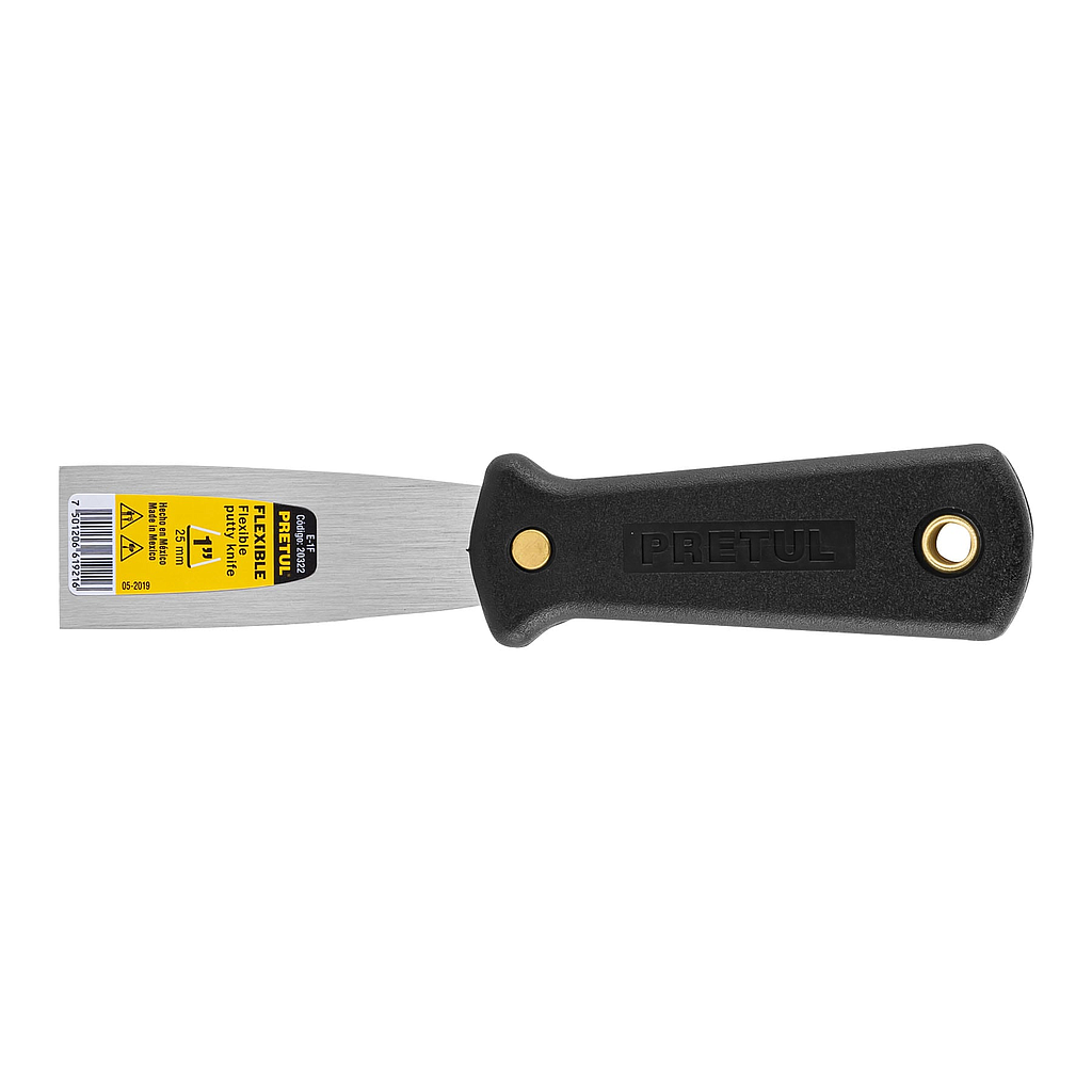 Espátula PRETUL 1", Flexible, TRUPER E-1F