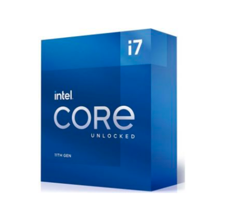 Procesador (CPU) Core i7-11700K, 11Va Generación, 3.60 GHz (hasta 5.00 GHz), Intel UHD Graphics 750, Socket 1200, Caché 16 MB, Octa-Core, 14nm, INTEL BX8070811700K