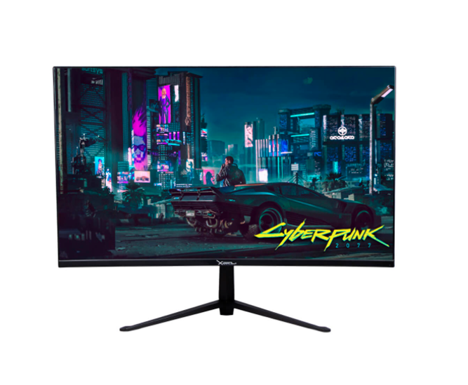 Monitor Gamer Curvo LED 23.8” XZ3015, Resolución Full HD (1920x1080), 1x DP 1x HDMI, Color Negro, 165Hz, 1ms, XZEAL XZMX015B
