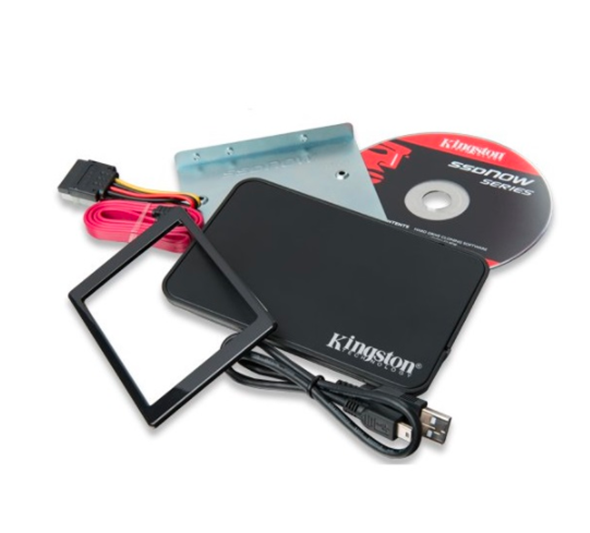 Kit de Instalación / Clonación, Incluye Software ACRONIS / Case USB 2.0 / Cable SATA / Adaptador 2.5" a 3.5", KINGSTON SNA-B