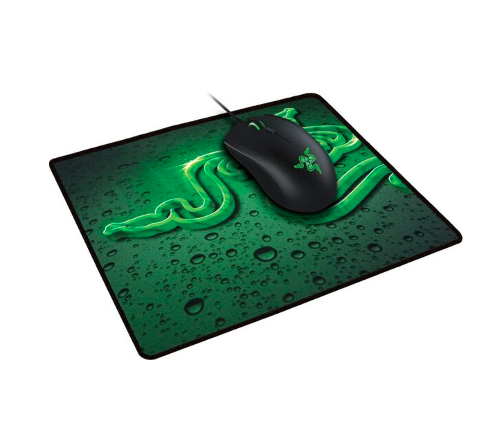 Kit Mouse Pad Gamer Goliathus Mobile Mediano y Ratón (Mouse) Abyssus Lite, Alámbrico, 4 Botones, RGB, RAZER RZ83-02730100-B3M1