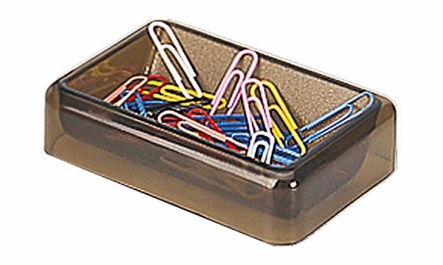 Porta Clips de Acrílico, Color Humo, SABLON 3116HU