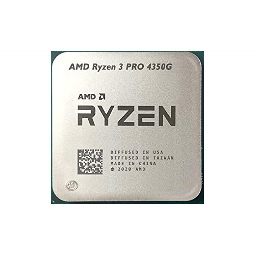 Procesador (CPU) Ryzen 3 PRO 4350G, 3.8GHz (Max 4.0GHZ), Radeon Graphics, Socket AM4, 45-65W, AMD 100-100000148MPK