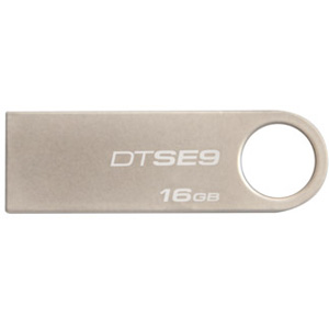 Memoria Flash USB 2.0, DataTraveler SE9, Capacidad 16GB, Metálica, KINGSTON DTSE9H/16GBZ