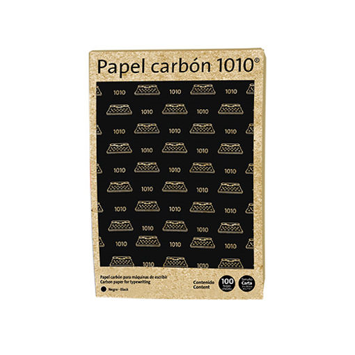 Papel Carbón Modelo 1010, Color Negro, Tamaño Oficio, Con 100 Hojas, PELIKAN 10101017