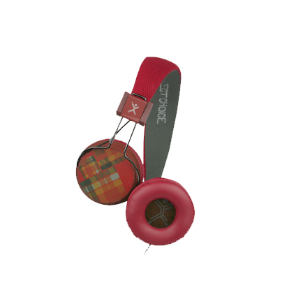 Audífonos Modelo Outfit, Alámbrico (3.5 mm), Longitud de cable 1.2 Metros, Color Rojo, PERFECT CHOICE PC-110859
