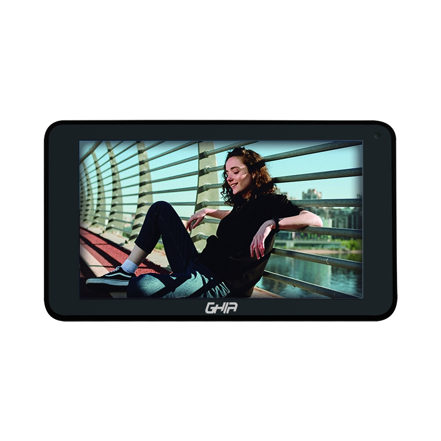 Tablet A7, CPU A133 Quad Core, RAM 1GB, ROM 16GB, LED Multi Touch 7", Wi-Fi, BT, Cámara Ppal 2MP, Android 11, Color Negro, GHIA GA7133N