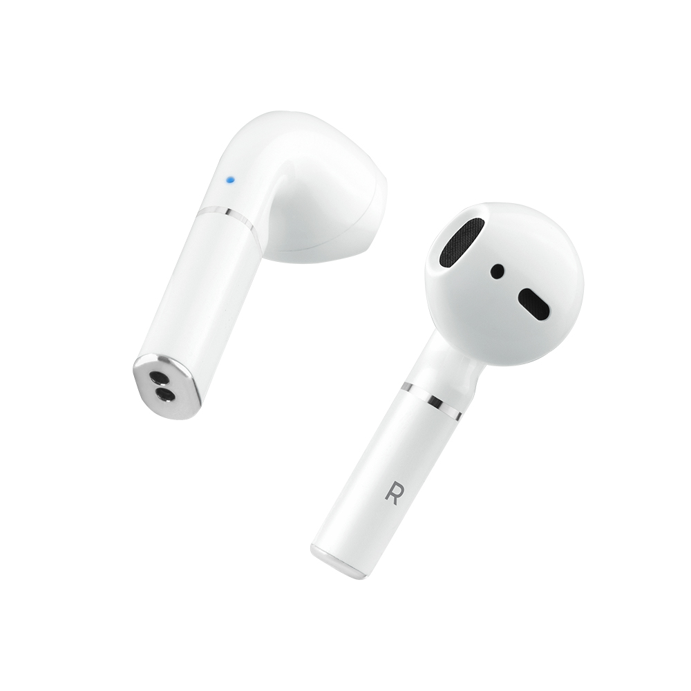 Audífonos Intrauriculares con Micrófono Mobifree Soulbuds Air, Inalámbrico, Bluetooth, Color Blanco, ACTECK MB-929738