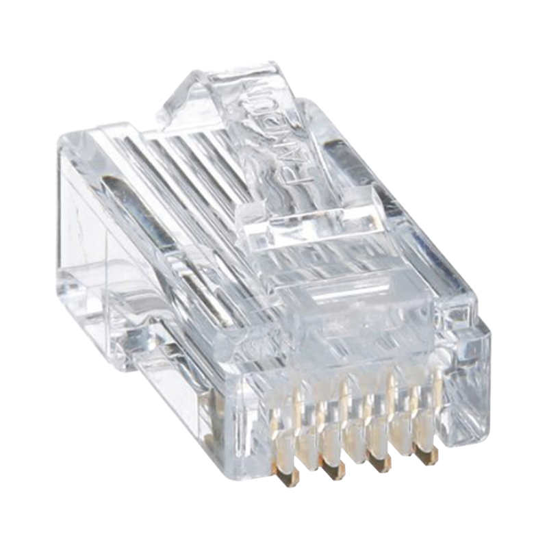 Plug RJ45 Cat 5E, Para Cable Calibre 24-26 AWG, Chapado en Oro de 50 micras, Paquete de 50 piezas, PANDUIT MP588-L
