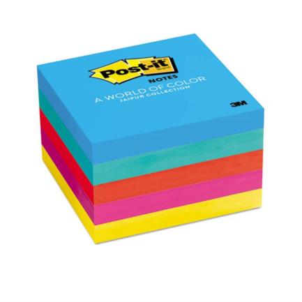 Notas Adhesivas (Post-It) Ultra, 5 Blocks de 100 Hojas C/U, 3 x 3", 3M 654-5UC