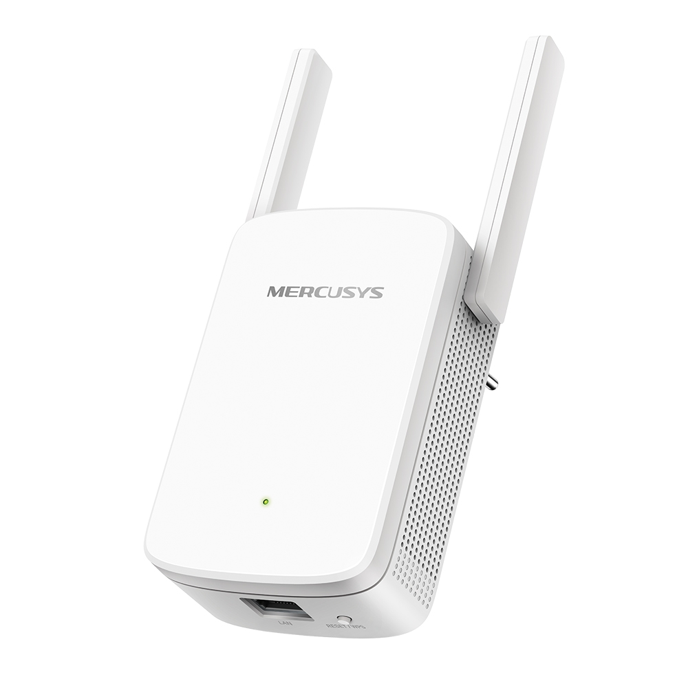 Repetidor / Extensor de Rango Inalámbrico, Doble Banda, Hasta 1200 Mbps, 2 Antenas, 1 puerto RJ45 (H), MERCUSYS ME30