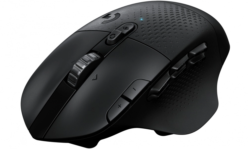 Ratón (Mouse) Gamer Inalámbrico G604 Lightspeed, hasta 25,600 dpi, 15 Botones, Color Negro, LOGITECH 910-005648