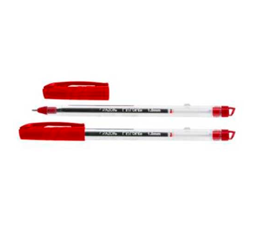 Pluma (Bolígrafo), Modelo Pin Point, Color Rojo, Punta Mediano (1.0 Milímetros), AZOR 6830RO