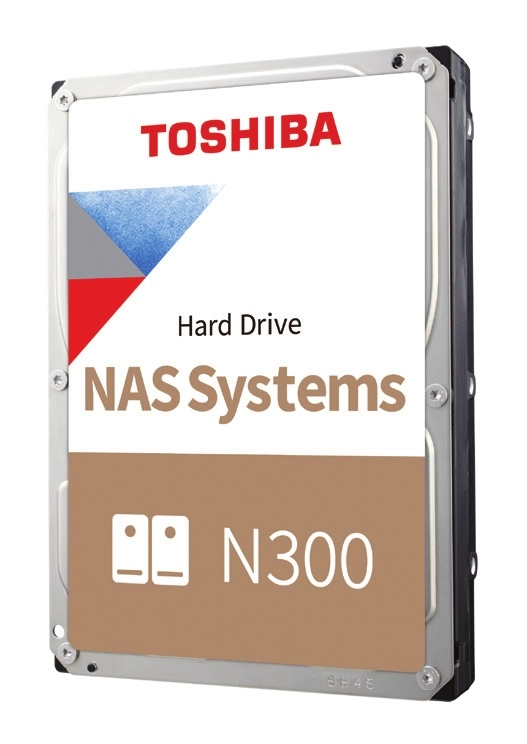 Disco Duro para NAS N300, 3.5'', de 1 a 8 Bahías, 8TB, SATA III, 6 Gbit/s, 7200RPM, 256MB Caché, TOSHIBA HDWG180XZSTA