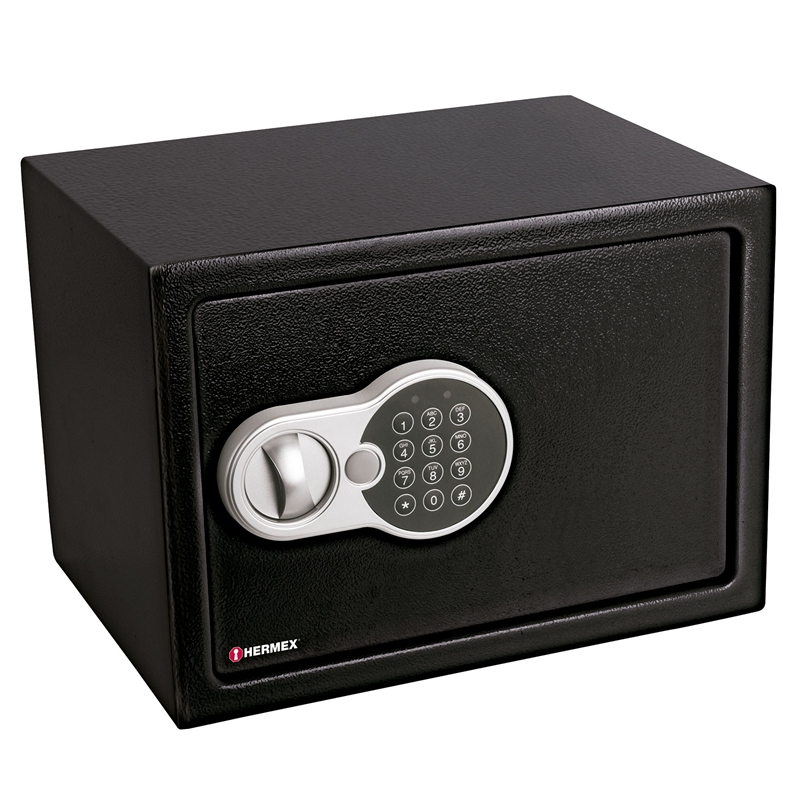 Caja de Seguridad Electrónica, Chica, Hermex, Capacidad  11 L, TRUPER CASE-31