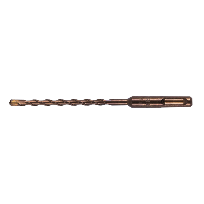 Broca de Acero, Para Concreto, SDS Plus, 1/4" (6.5 mm) x 6" (152.4mm), Con Sistema Directo de Inserción, TRUPER BS-1/4X6