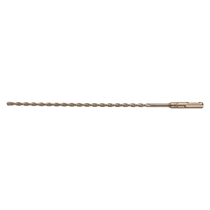 Broca de Acero Para Concreto SDS Plus, 1/4" (6.5 mm) x 12" (304.8 mm), Con Sistema Directo de Inserción, TRUPER BS-1/4X12