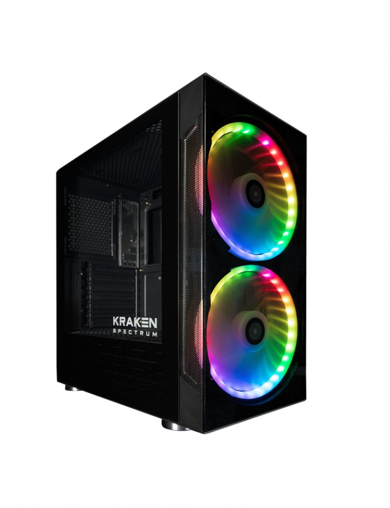 Gabinete Gamer BALAMRUSH Modelo Kraken, RGB, ATX/Micro/ITX. No Incluye Fuente de Poder, Ventana Lateral Cristal Templado, ACTECK BR-929608