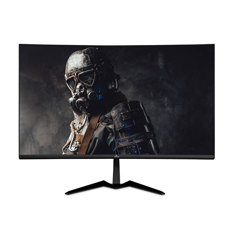 Monitor Gamer Curvo Yeyian Sigurd 2503, LED 23.8", Full HD, Widescreen, FreeSync, 200Hz, HDMI / DP, Bocinas Integradas (2x 3W), Color Negro, QIAN YMC-70804