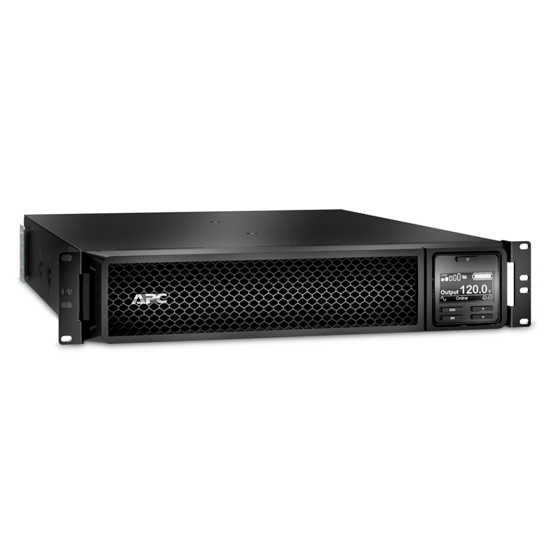 UPS (No Break) Smart-UPS SRT, 2700W, 3000VA, Entrada 108-150V, Salida 120V, 8 Salidas NEMA 5-20R+1 NEMA L5-30R, Montaje en Bastidor 2U, APC SRT3000RMXLA