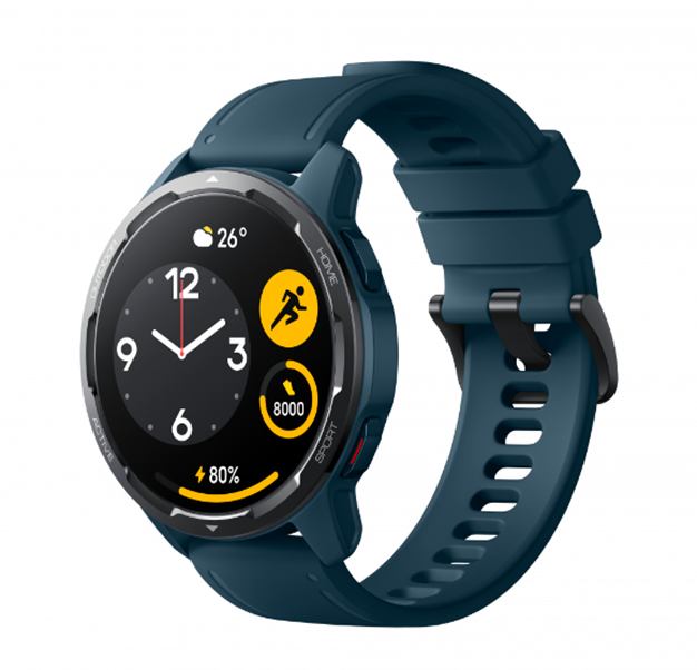 Smartwatch S1 Active GL, AMOLED 1.43", BT 5.2, Wi-Fi, Android/iOS, Color Azul, XIAOMI 35984