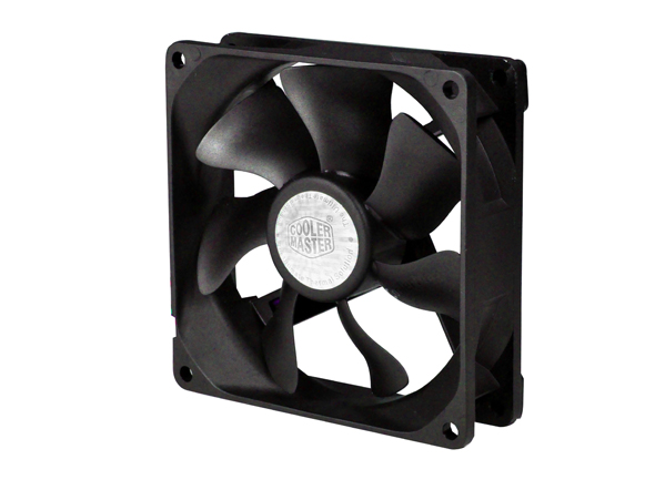 Ventilador Blade Master 80, Para CPU, Color Negro, 80mm, Conector 4 Pines, COOLER MASTER R4-BM8S-30PK-R0