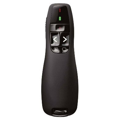 Presentador Inalámbrico, con Puntero Láser, USB 2.0, Color Negro, BROBOTIX 497356