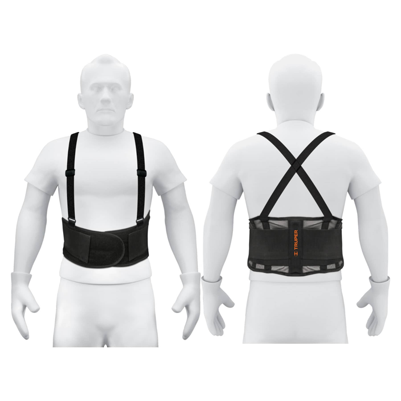 Faja Lumbar de Malla Transpirable, Talla G, TRUPER FAJA-LV