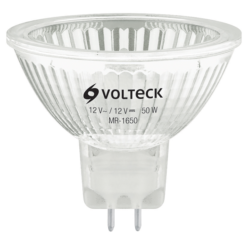 Lámpara de Halógeno Volteck, 50 W Tipo MR 16, Base GU5.3, TRUPER MR-1650