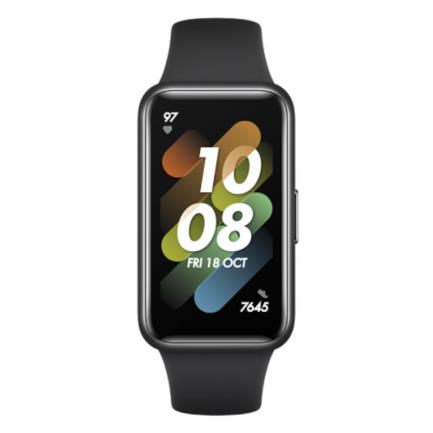 Smart Band 7, Pantalla 1.47" AMOLED, Bluetooth, Compatible Android-iOS, Color Negro Grafito, HUAWEI 55029045