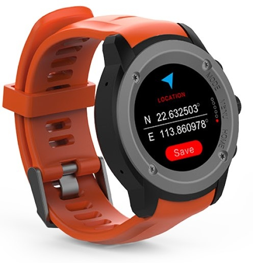 Smartwatch Modelo Draco, con Pantalla de 1.3" (240x240), compatible con Android y iOS, IP54, Color Anaranjado, GHIA GAC-141