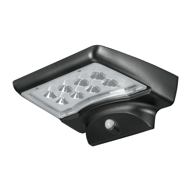 Arbotante Solar LED 4 W Volteck, con Sensor de Movimiento, TRUPER ARB-704L