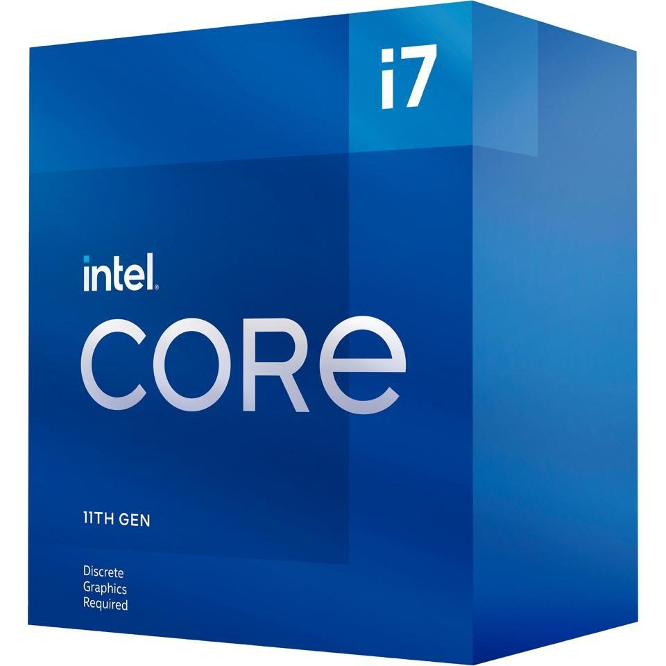 Procesador (CPU) Core i7-11700F Onceava Generación, 2.50 GHz (hasta 4.90 GHz), Socket 1200, Caché 16 MB, Octa-Core, 14nm, No Incluye Gráficos Integrados, INTEL BX8070811700F