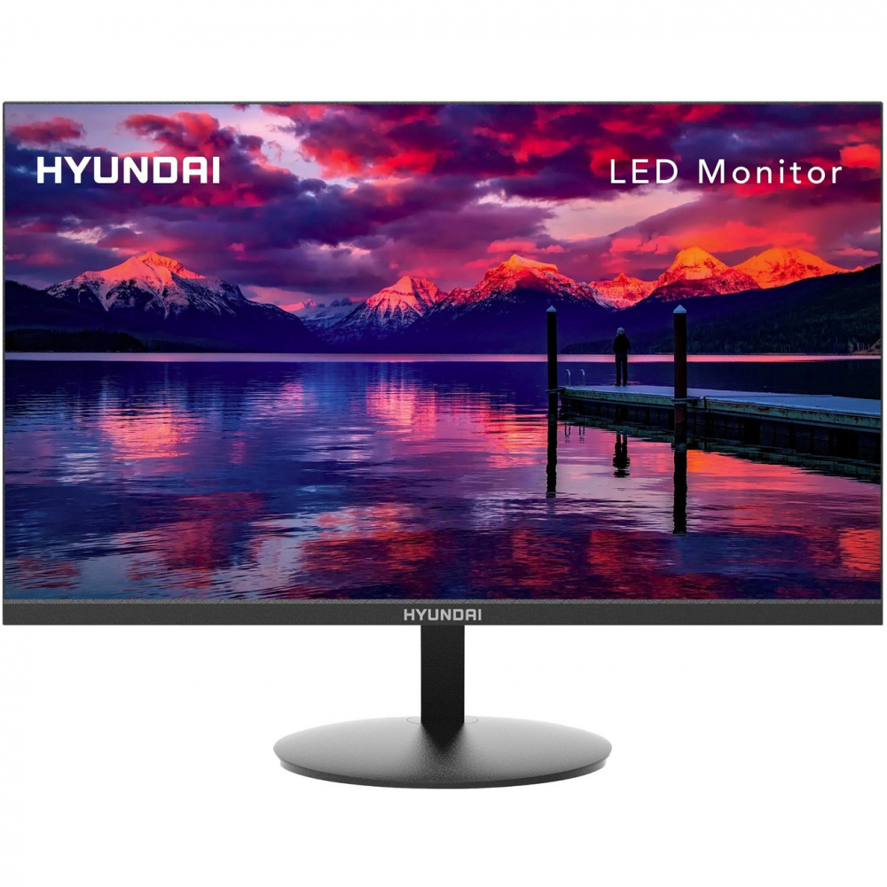 Monitor Gamer 24FGM LED 24", Full HD, Widescreen, 75Hz, HDMI / VGA, Bocinas Integradas, Color Negro, HYUNDAI HT24FGMBK01