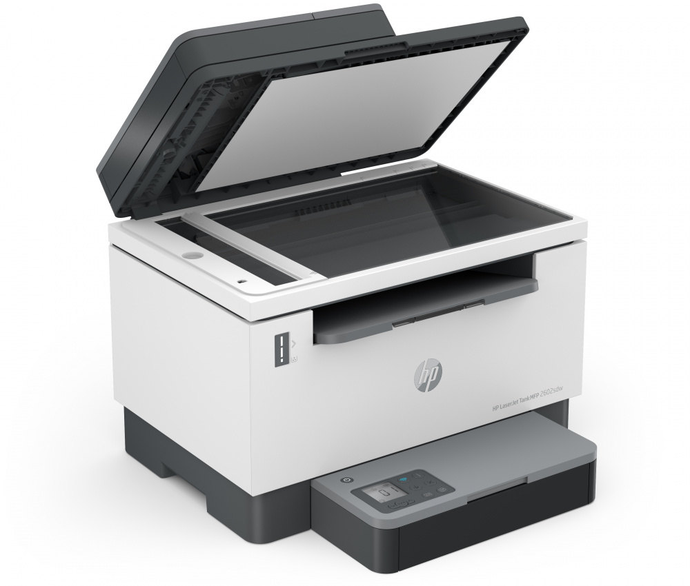 Impresora Multifuncional Láser Monocromático LaserJet Tank MFP 2602sdw, Imprime / Copia / Escanea, USB, Ethernet, Wi-Fi, HP 2R7F5A#BGJ