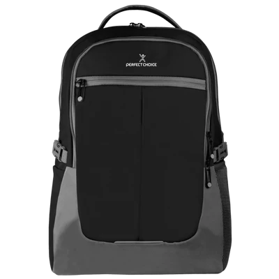 Mochila (BackPack) Modelo Vagary, Color Negro, Hasta 15.6", Color Negro, PERFECT CHOICE PC-083856