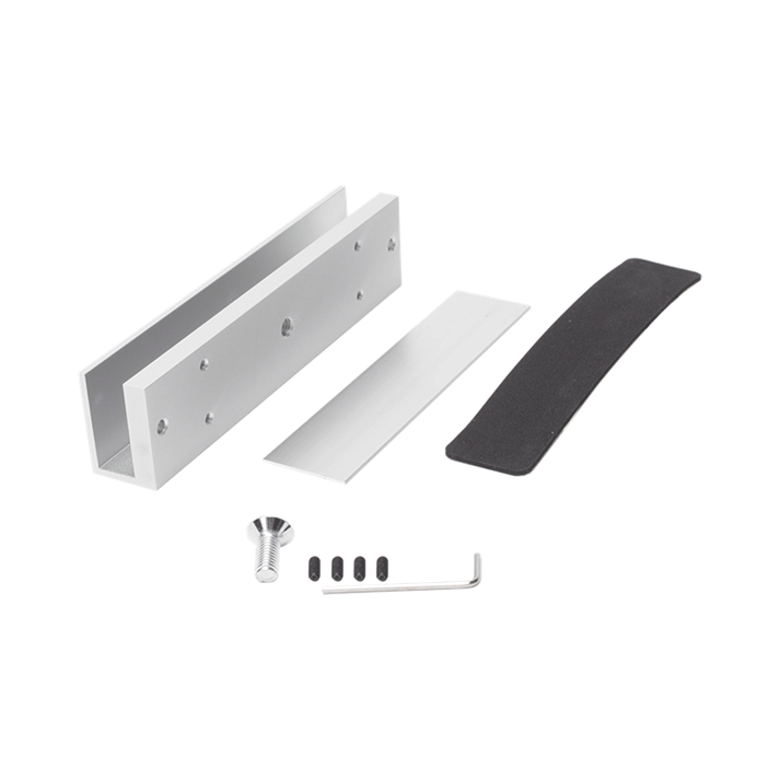 Montaje para Puerta de Vidrio, Compatible con Chapa MAG600LED/MAG600NLED, ACCESSPRO BU600LED