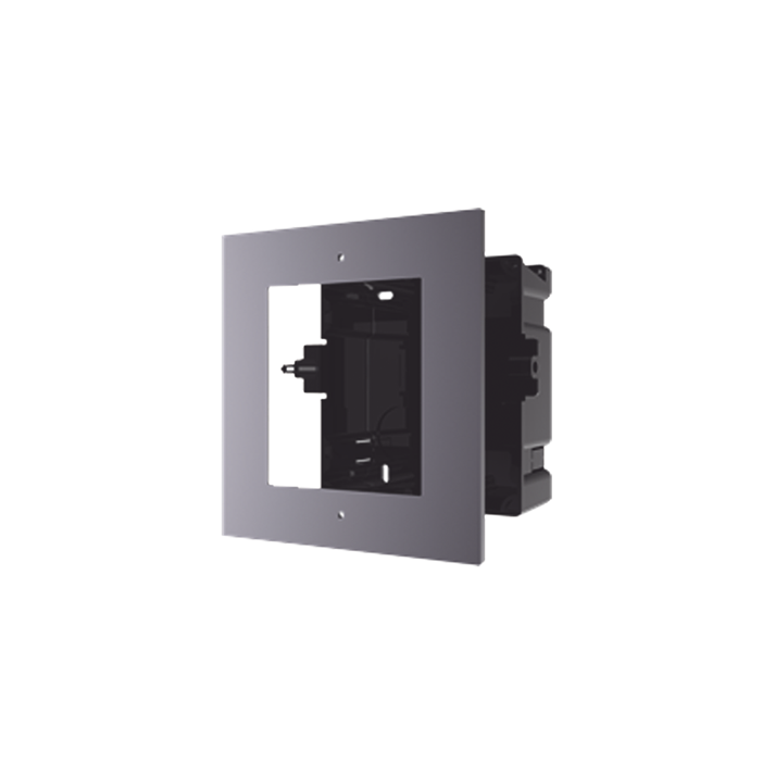 Base con 1 Espacio para Empotrar Video Portero Modelo DS-KD8003-IME1, HIKVISION DS-KD-ACF1