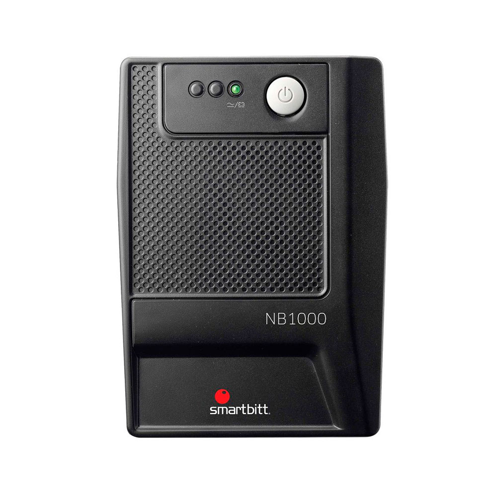 UPS (No Break) Smart Interactive 1000, 500W, 1000VA, Entrada 90-145V, Salida 108-132V, 6 Contactos, SMARTBITT SBNB1000USB