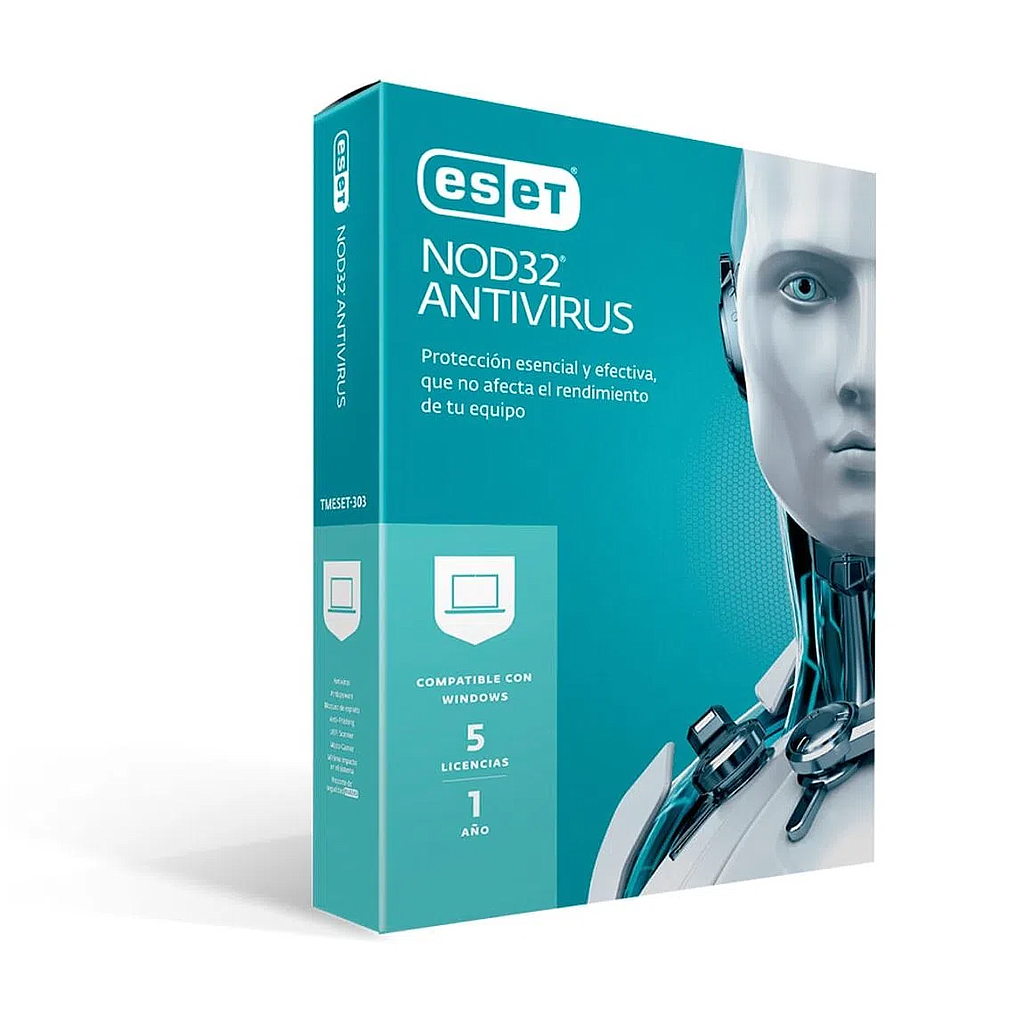 Antivirus NOD32, 3 Equipos, 1 Año, Windows / macOS, ESET TMESET-302