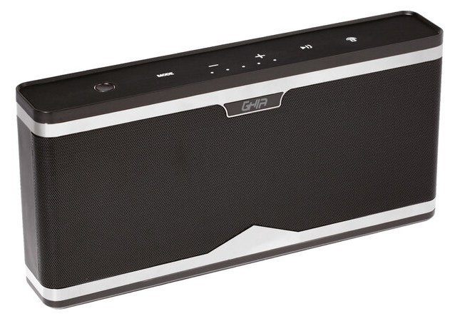 Bocina Portátil Recargable, Bluetooth / 3.5mm / MicroSD / USB, Color Negro, GHIA BX700