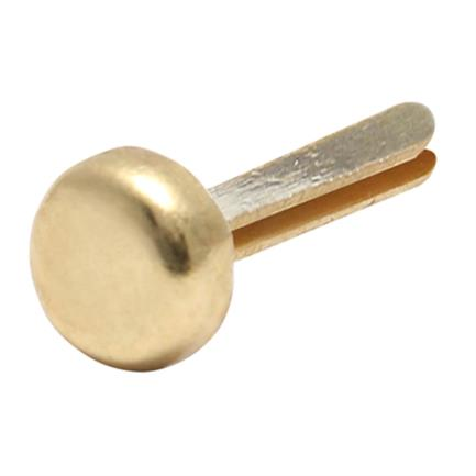 Broche Latonado Tipo Alemán, 15mm, Caja con 100 Piezas, BARRILITO BLT15