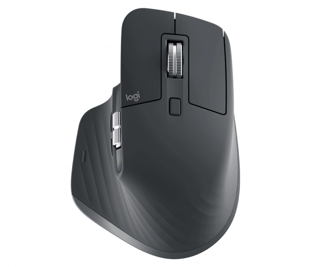 Ratón (Mouse) Inalámbrico MX Master 3S,  hasta 8,000 dpi, 7 Botones, Color Grafito, Batería Recargable, LOGITECH 910-006561