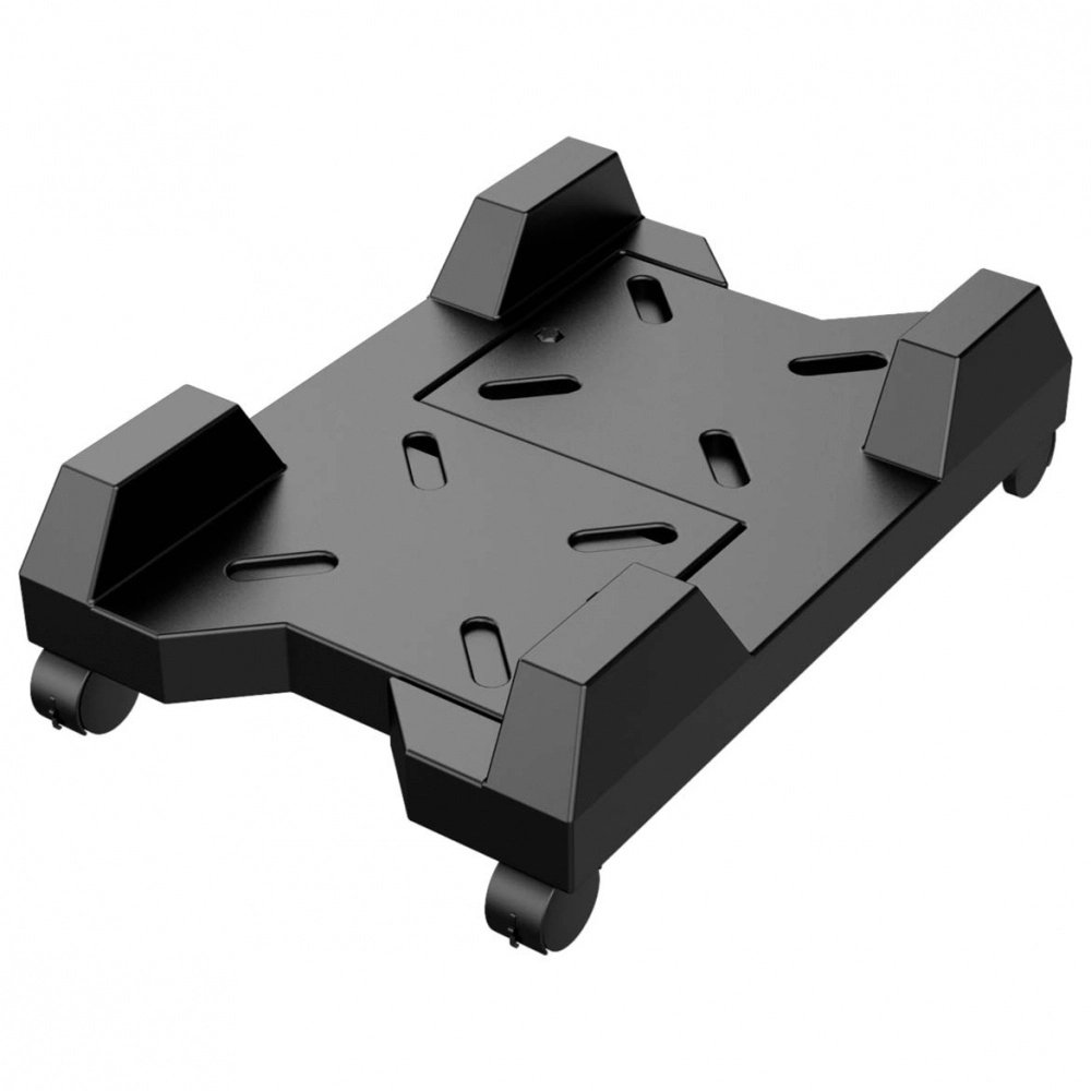 Soporte Móvil para Gabinete de Computadora, Ajustable 13.5cm a 23.5cm, Color Negro, BROBOTIX 6001301